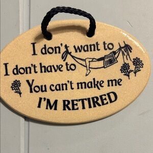 Funny pottery  Hanging Plaque